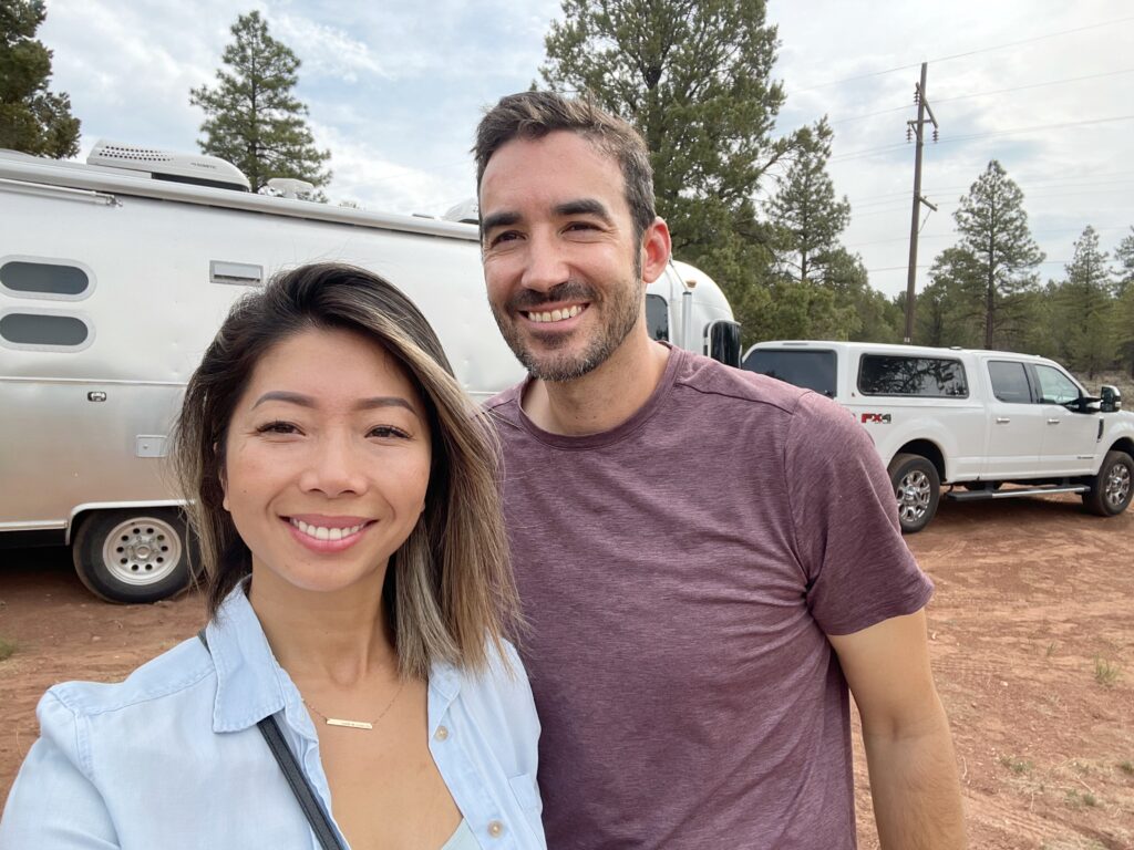 a couple smiling. peace and paradise in your marriage